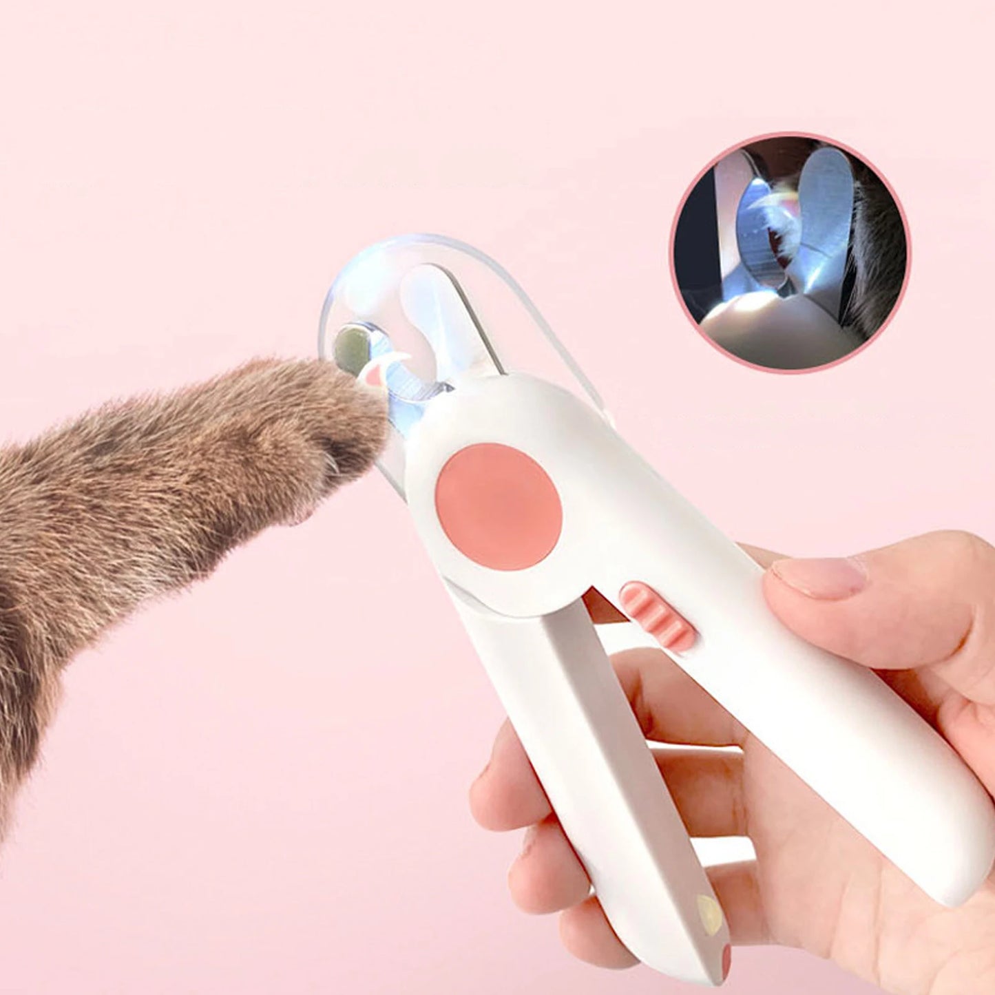Cortaúñas para Mascotas con Luz LED – Precisión y Seguridad | Perros y Gatos