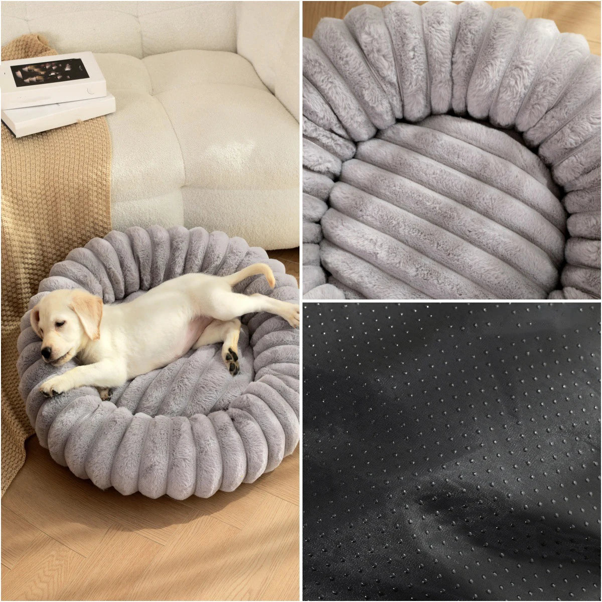 Cama Térmica de Alta Densidad para Mascotas – Invierno | 3.2 kg | Lavable