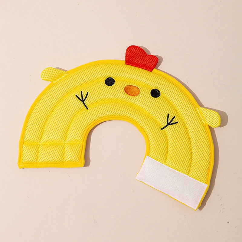 Collar Isabelino Postoperatorio para Perros Pequeños y Gatos – Protección contra Lameduras y Mordeduras