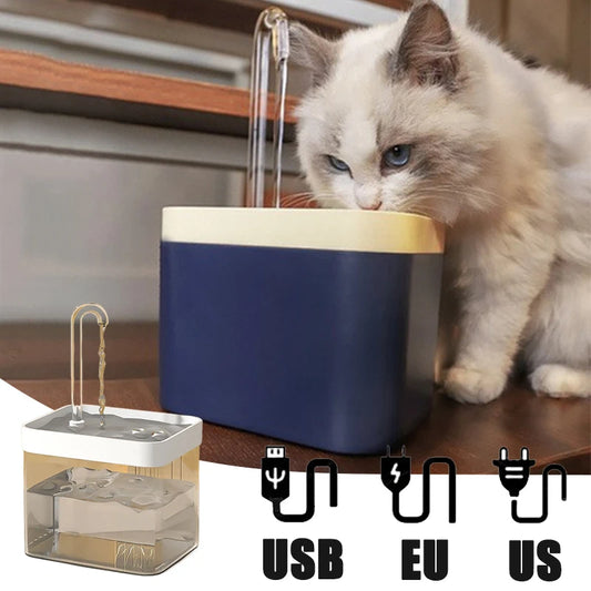 fuente para gatos de 1,5 L