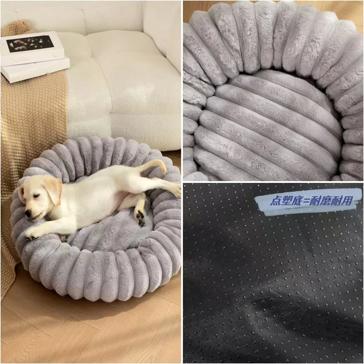 Cama Térmica de Alta Densidad para Mascotas – Invierno | 3.2 kg | Lavable
