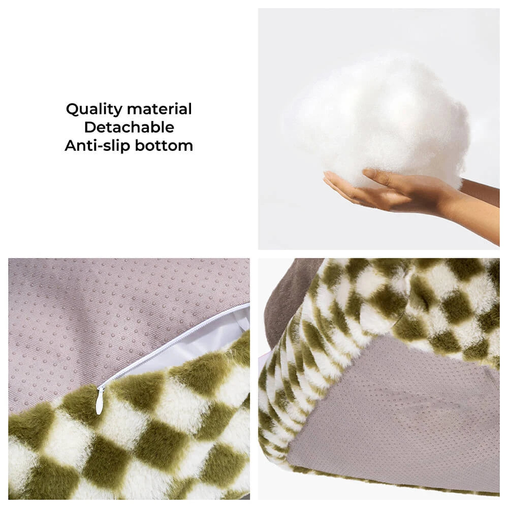 Sofá-cama para perros pequeños y gatos – con funda desmontable